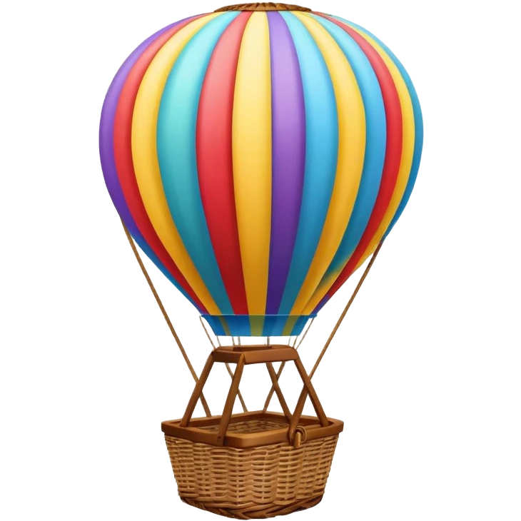 Hot air balloon emoji