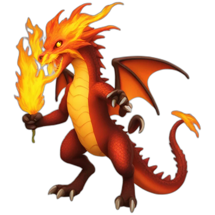 Dracaufeu emoji