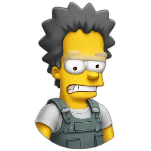 Bart Simpson emoji