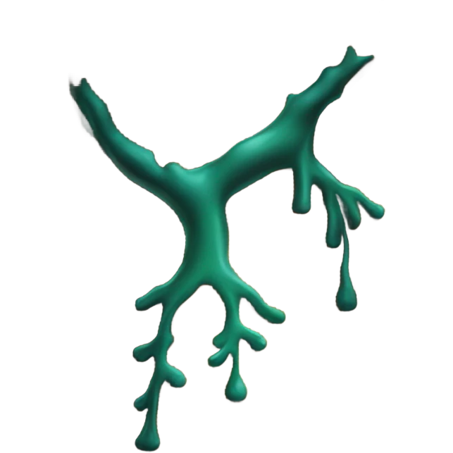 Tree with tree sap emoji