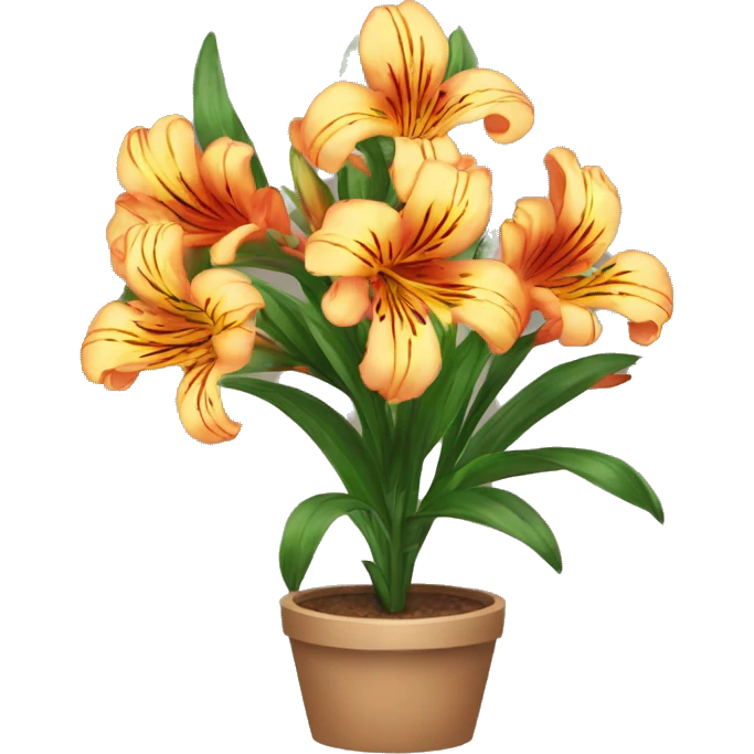 Alstroemeria emoji