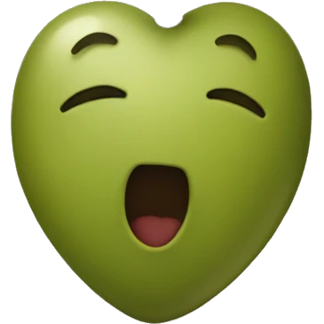 Olive heart  emoji