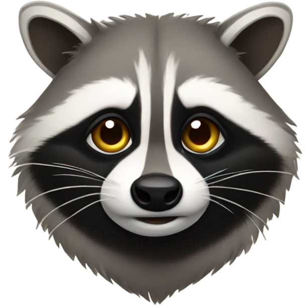 Raccoon emoji