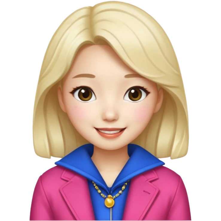 fashionably grily, designer, korean, bubbly emoji