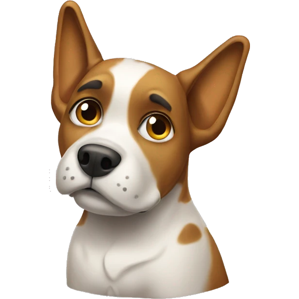 very alone dog emoji