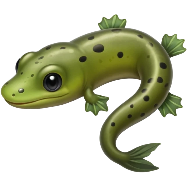 tadpole, simple, cute emoji