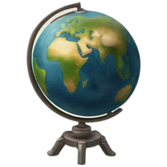planete terre ensoleillée emoji