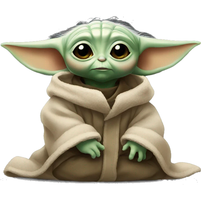 Baby yoda bravo emoji