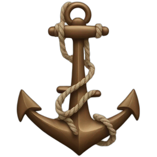 cute anchor emoji