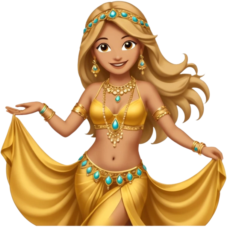 naked bellydancer emoji
