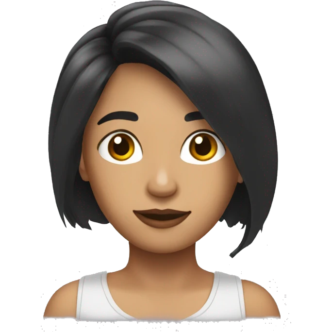 cabello con dreslod sin lente  emoji