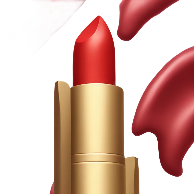 red lipstick emoji