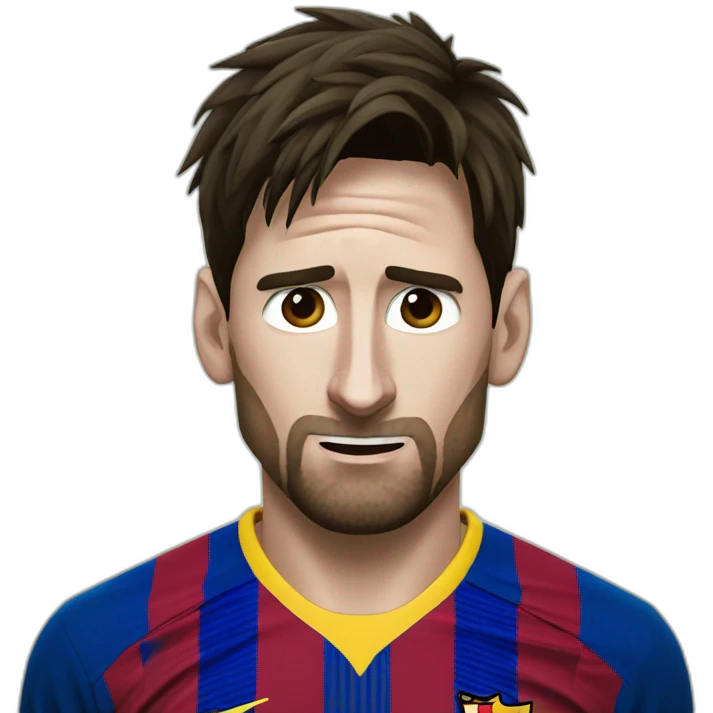 Messi qui pleure  emoji