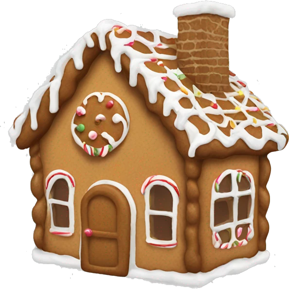 Gingerbread house  emoji