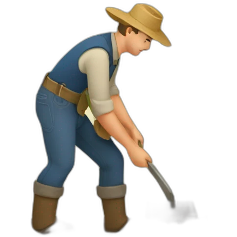 farmer-seeding emoji