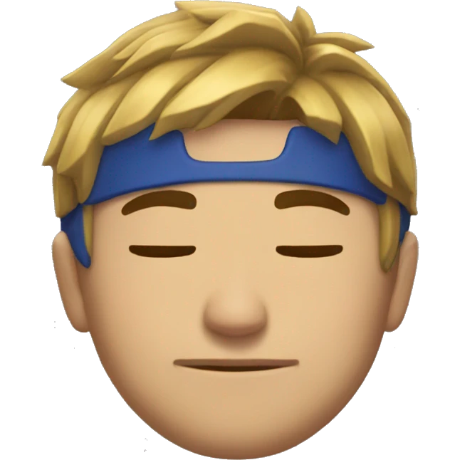 Garen Closed Eyes emoji