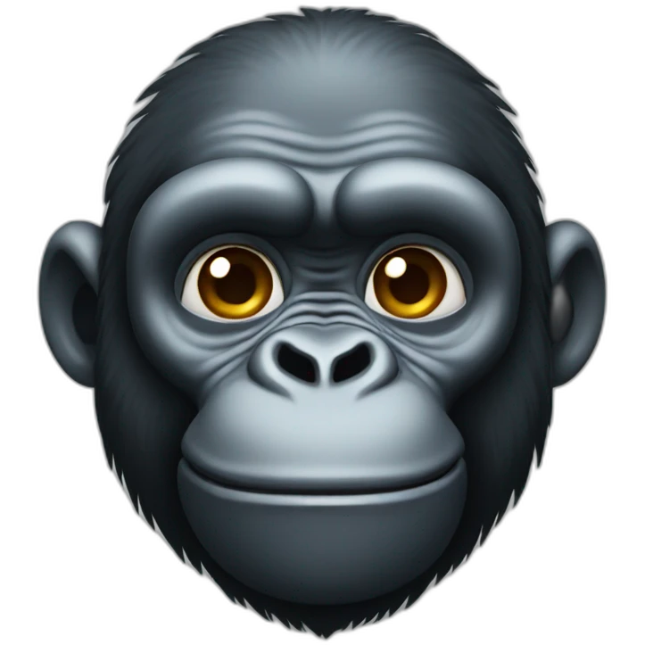 gorilla salutes emoji