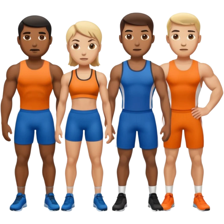 athletes emoji