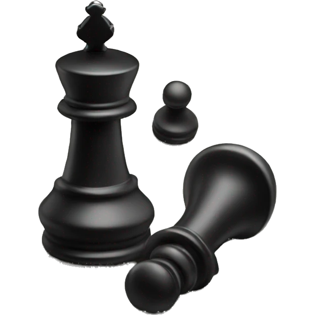 Black chess pawn single emoji