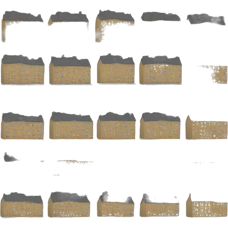 many flats emoji