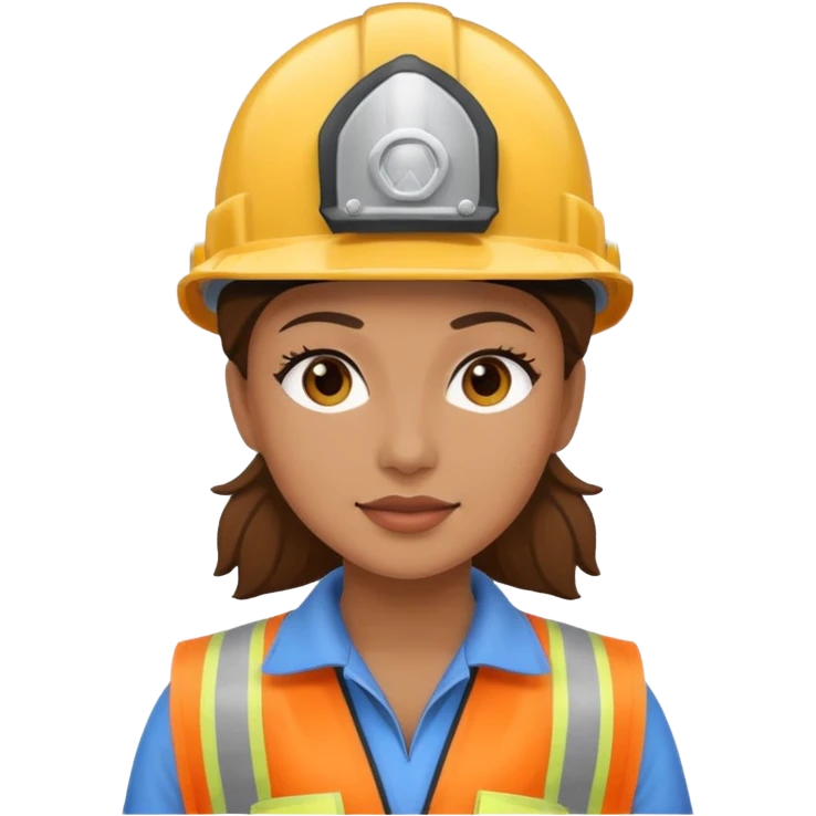 Protective Gear Worker woman emoji