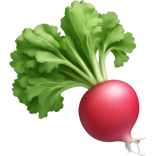 radish emoji
