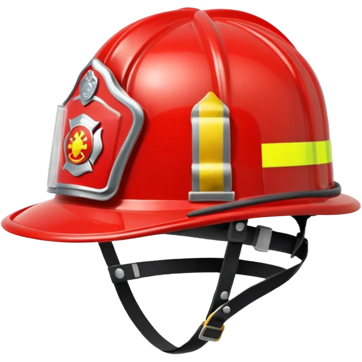 firefighter's hat emoji