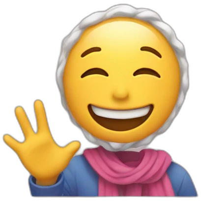 Greeting emoji
