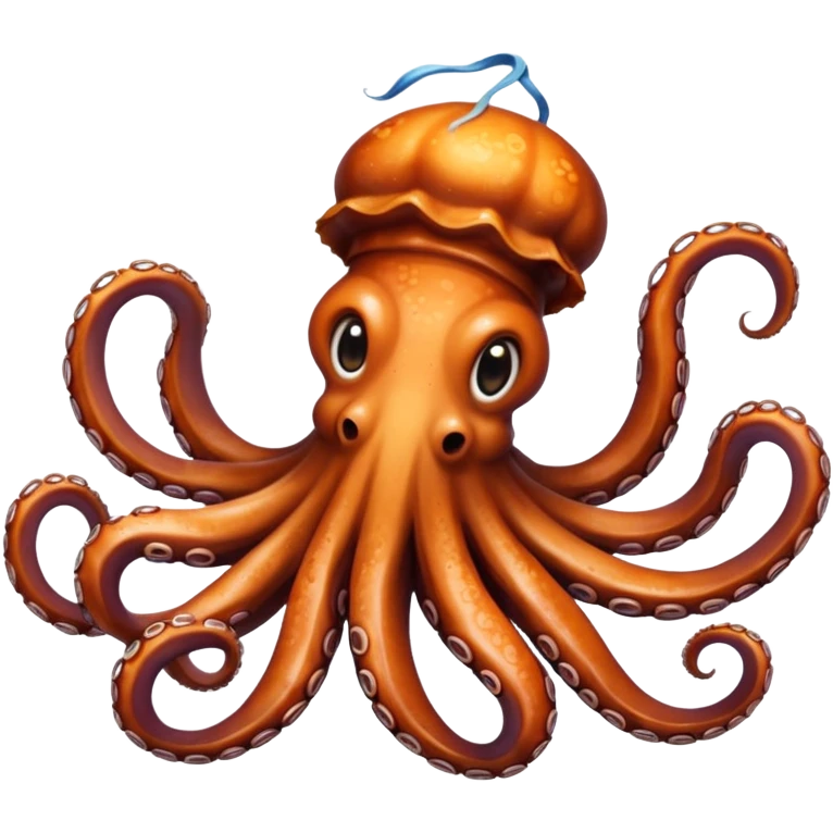 cooked octopus tentacles emoji