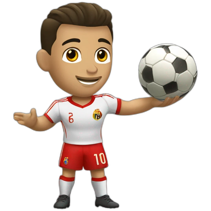 Ronaldo a ce le ballon d’or emoji