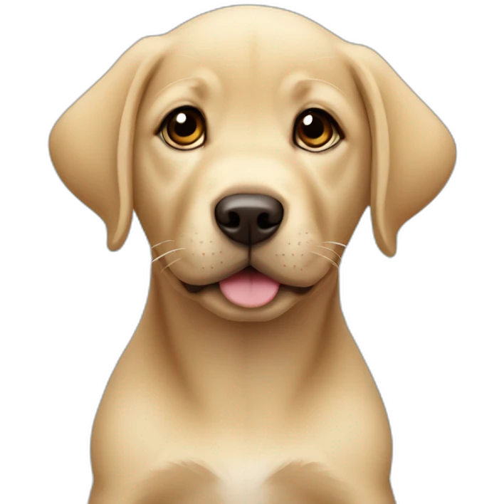 baby labrador emoji