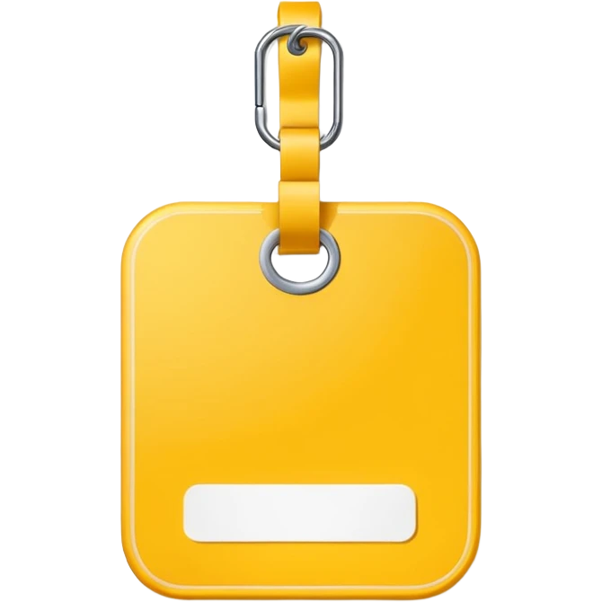  yellow Price tag emoji