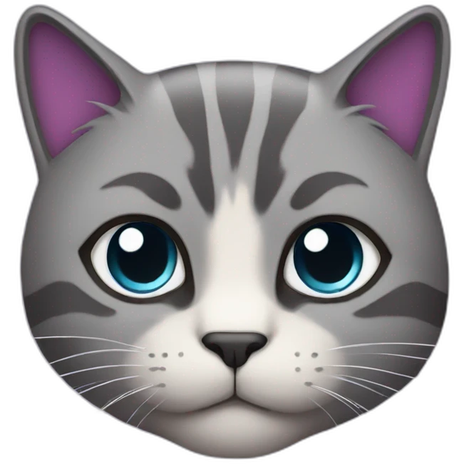 purple cat emoji