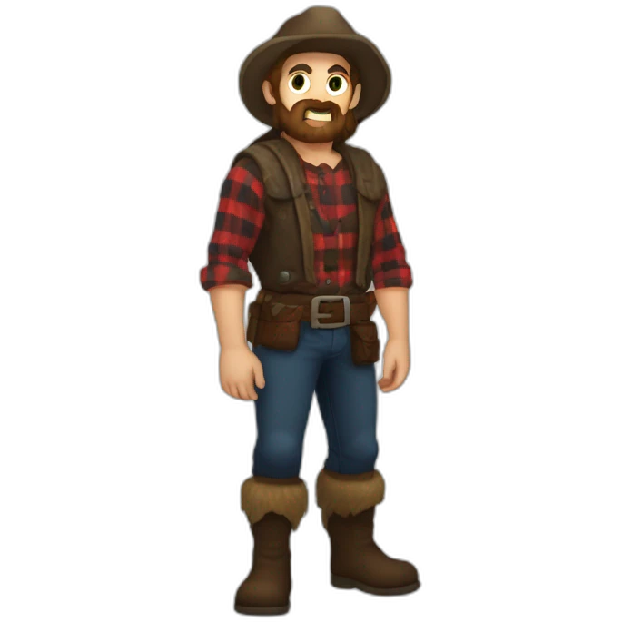 A lumberjack dnd warlock emoji
