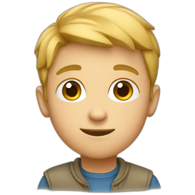 smart boy  emoji