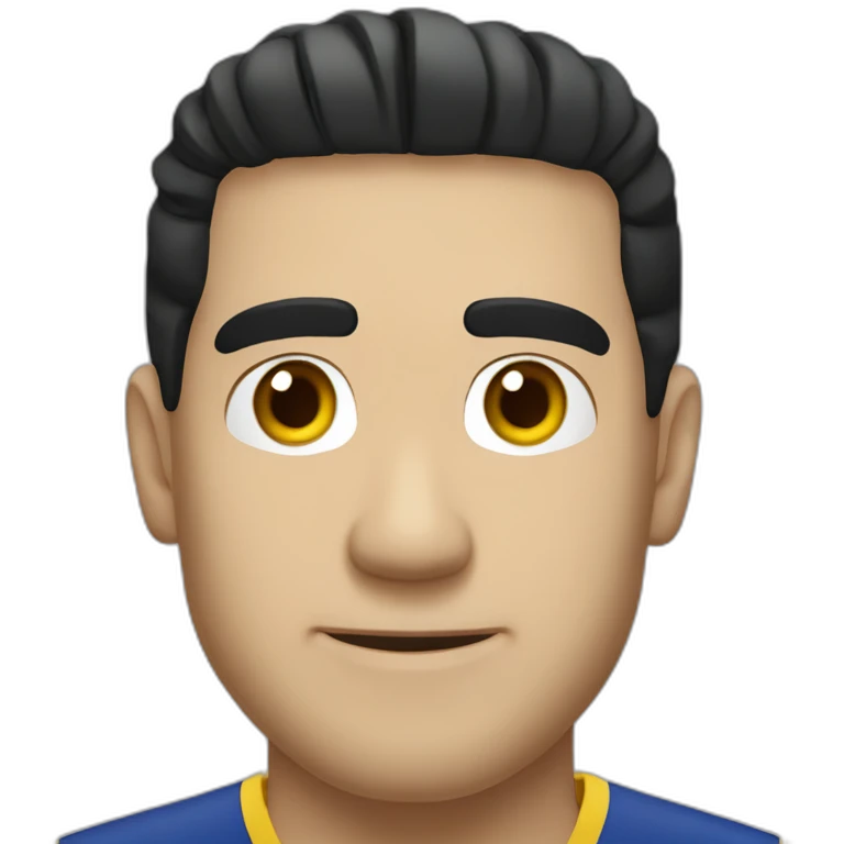 Juan roman riquelme face emoji