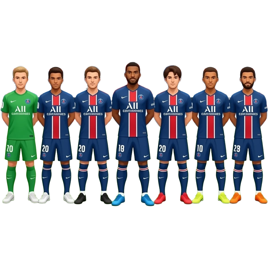 Psg ici c est paris emoji