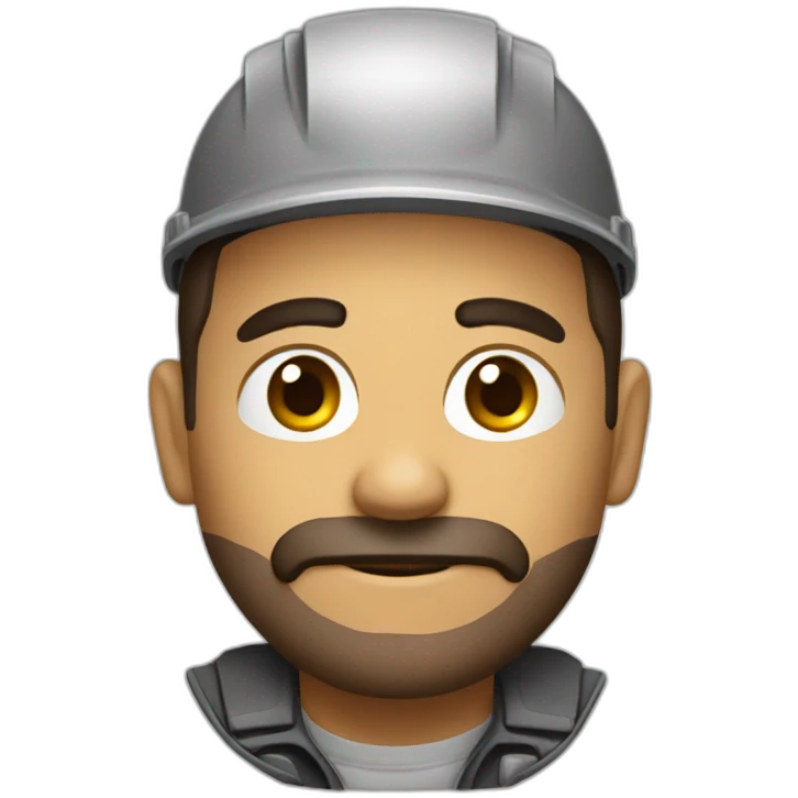 Trabajador cansado emoji