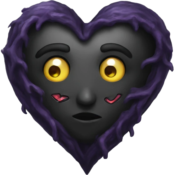 gothic heart emoji