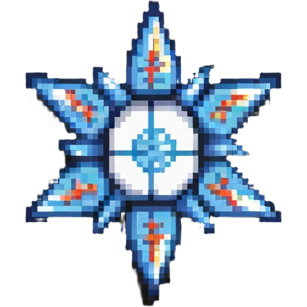 shuriken ninja star weapon item for game emoji