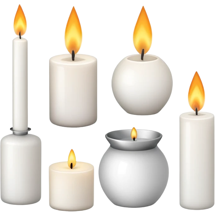 candle, diffuser emoji set, name brend: OSMO emoji