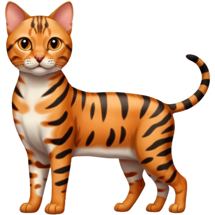 Bengal cat emoji