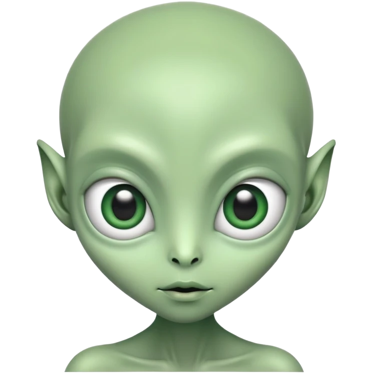 Nice alien  emoji