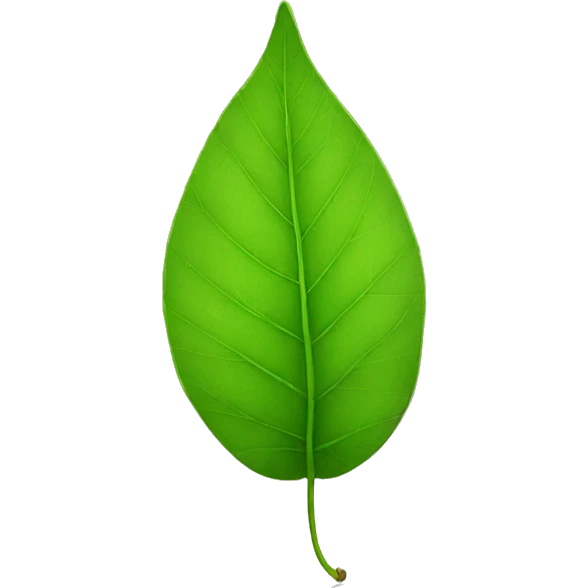 Leaf emoji