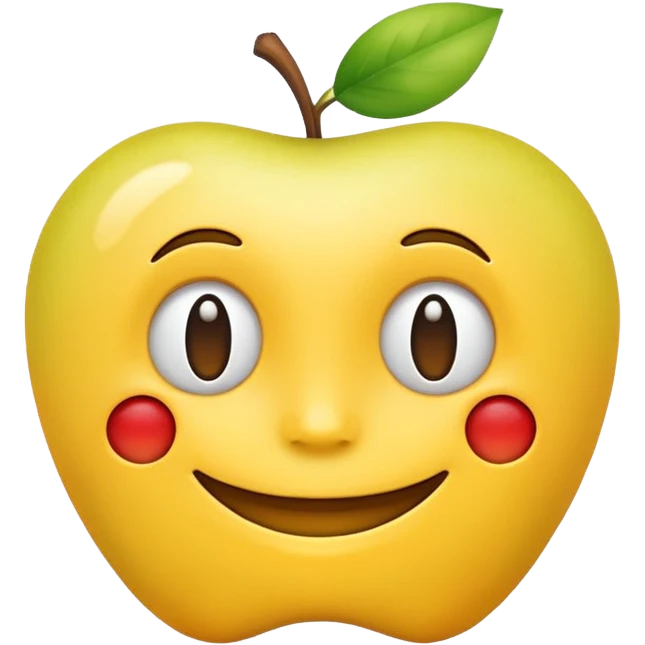 the word 'Innet' stylized as a smiling emoji face, apple emoji style emoji