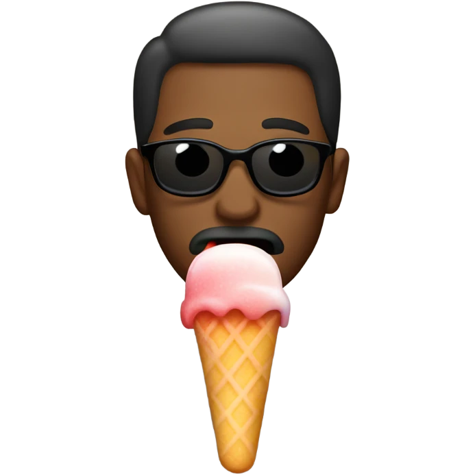 Man sucking a popsicle  emoji