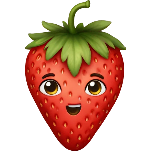 strawberry emoji