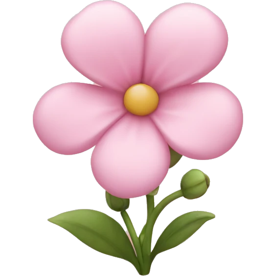 Baby pink flowers  emoji