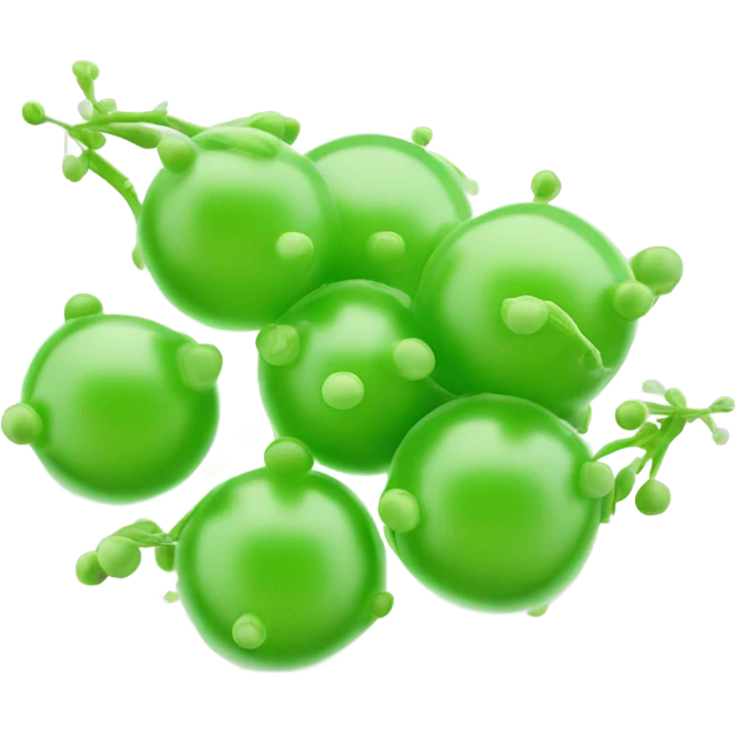 Pea gas bubbles emoji