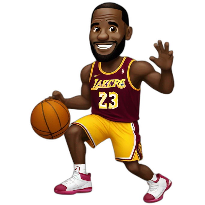 Lebron jams emoji